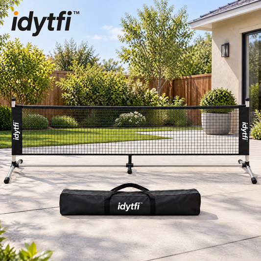 idytfi™ FlexCourt Portable Practice Net — scene