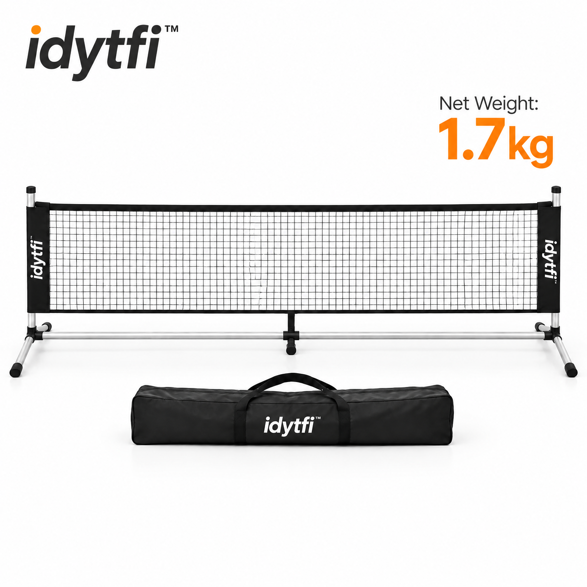 idytfi™ FlexCourt Portable Practice Net — weight or alternate view