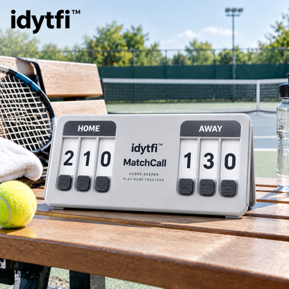 idytfi™ MatchCall Portable Scoreboard — scene