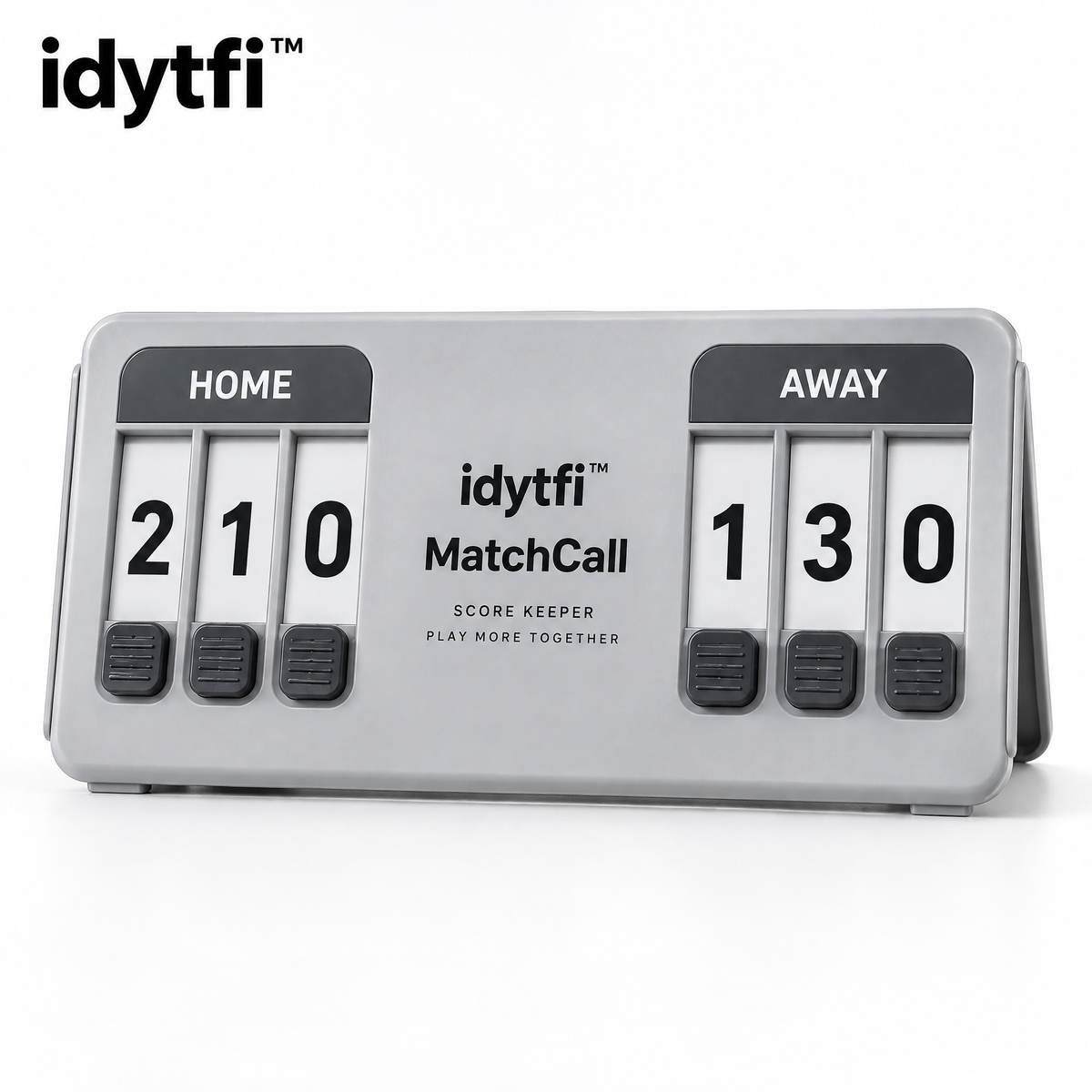 idytfi™ MatchCall Portable Scoreboard — white background