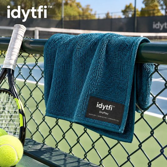 idytfi™ DryPlay Performance Court Towel — scene