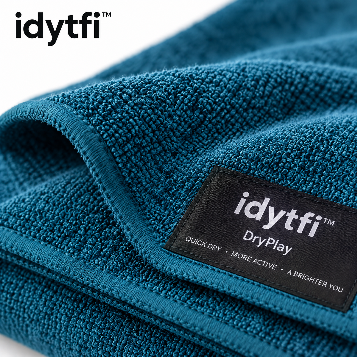 idytfi™ DryPlay Performance Court Towel — detail