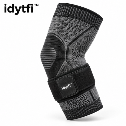 idytfi™ ComfortFit Tennis Elbow Support Sleeve — white background