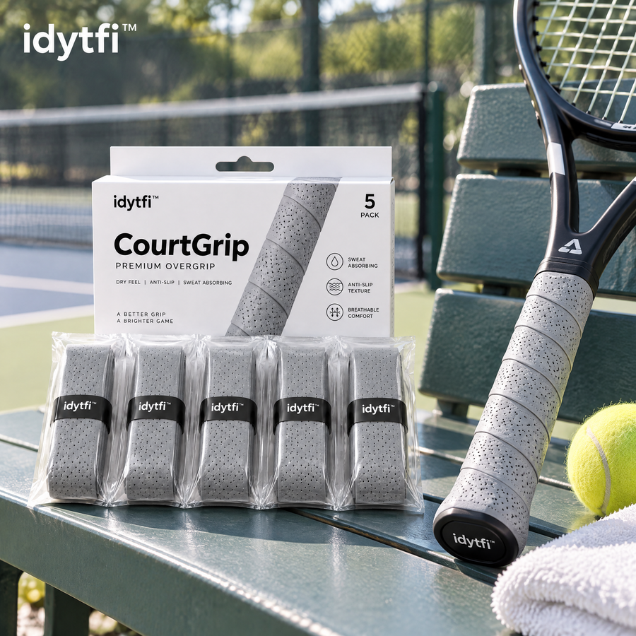 idytfi™ CourtGrip Premium Overgrip Set