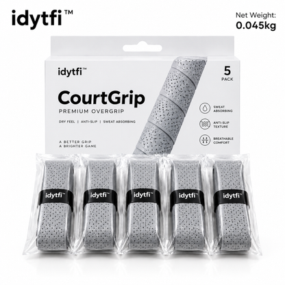 idytfi™ CourtGrip Premium Overgrip Set — weight or alternate view