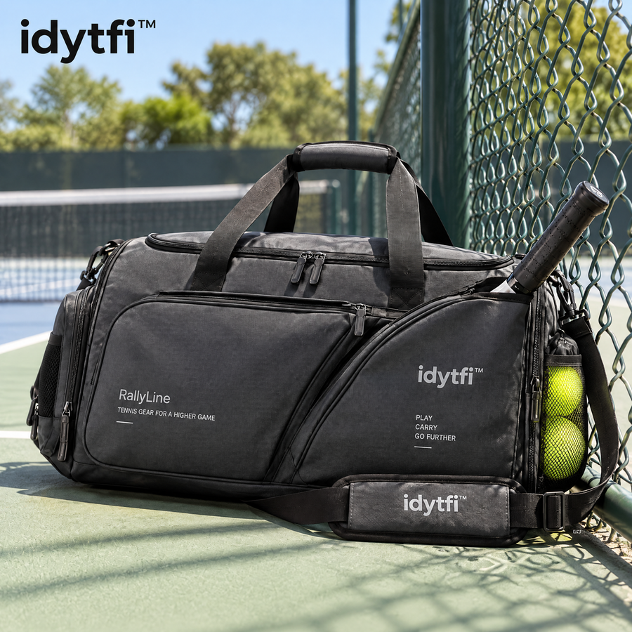 idytfi™ RallyLine Tennis Racket Duffel
