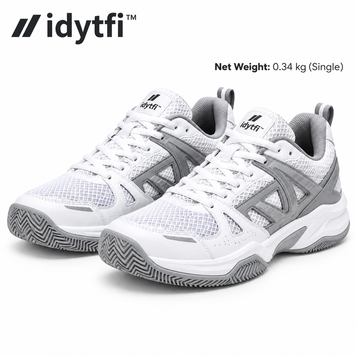 idytfi™ All-Court Grip Tennis Shoes — weight or alternate view