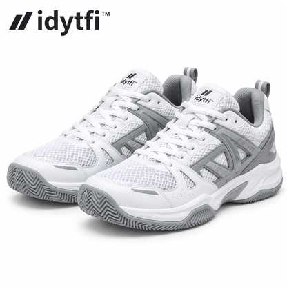 idytfi™ All-Court Grip Tennis Shoes — white background